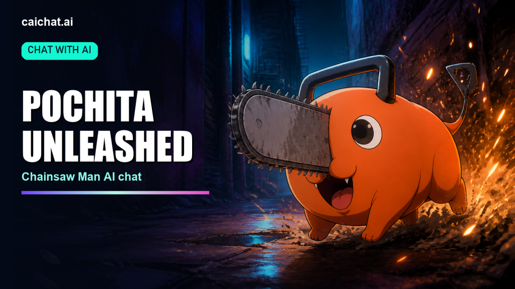 Pochita Chainsaw Man AI chat cover