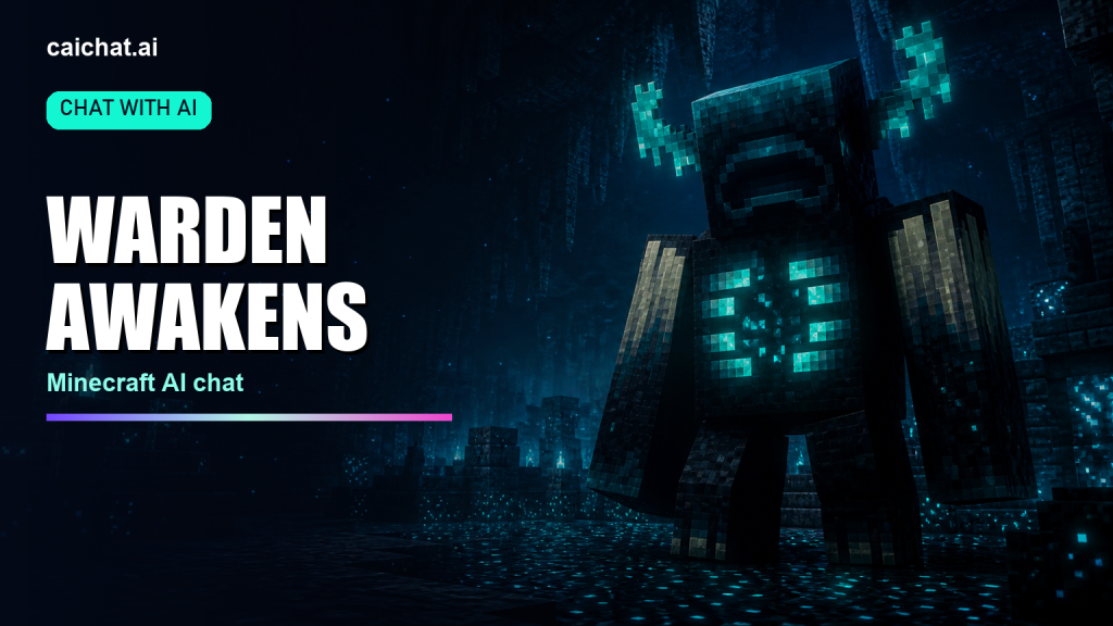 Warden Minecraft AI chat cover